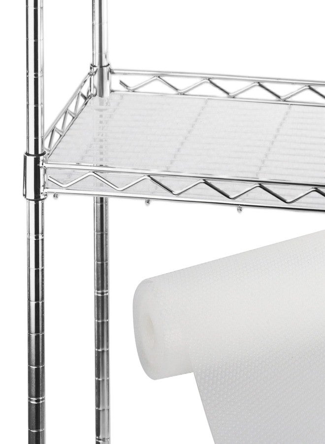 Klmnop Pantry Shelf Liner for 18 inch Wire Shelving, Thick 1mm Easy to Cut, Non-Slip Waterproof Wire Shelf Liner for Shelves, Drawer, Cabinet, Kitchen, 17.7 x 197 Inch - Image 1